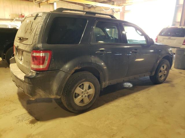 1FMCU03709KC57215 - 2009 FORD ESCAPE XLT BLACK photo 3