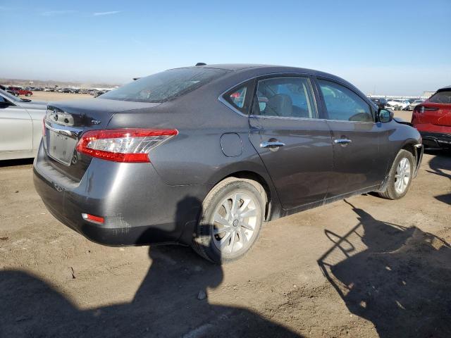 3N1AB7AP1FY377795 - 2015 NISSAN SENTRA S GRAY photo 3