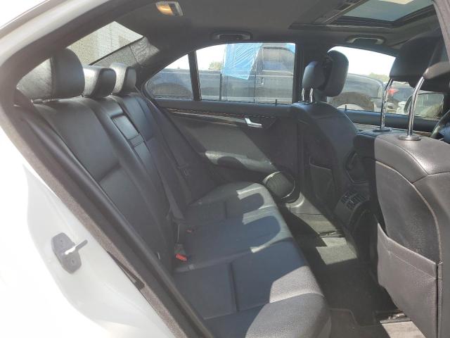 WDDGF56X68R039347 - 2008 MERCEDES-BENZ C 350 WHITE photo 10