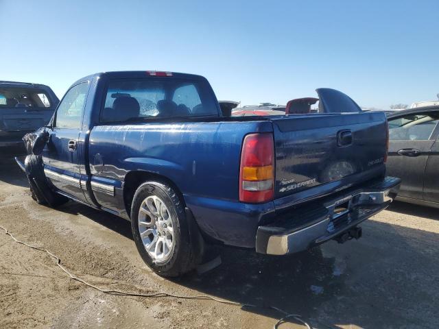 1GCEC14T4YZ369880 - 2000 CHEVROLET SILVERADO C1500 BLUE photo 2