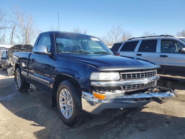 1GCEC14T4YZ369880 - 2000 CHEVROLET SILVERADO C1500 BLUE photo 4