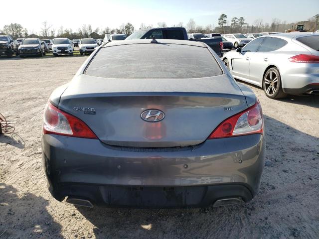 KMHHU6KH4AU006855 - 2010 HYUNDAI GENESIS CO 3.8L SILVER photo 6