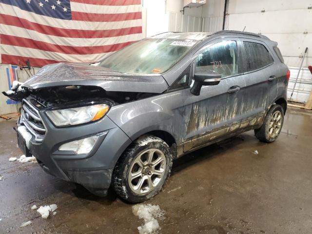 MAJ6S3GL5KC250461 - 2019 FORD ECOSPORT SE GRAY photo 1