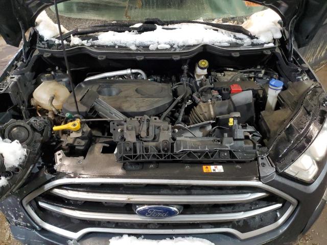 MAJ6S3GL5KC250461 - 2019 FORD ECOSPORT SE GRAY photo 12