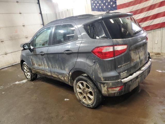 MAJ6S3GL5KC250461 - 2019 FORD ECOSPORT SE GRAY photo 2