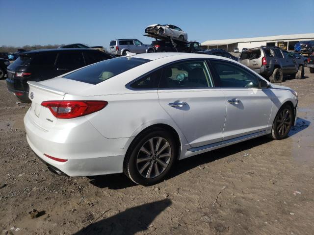 5NPE34AF6GH298803 - 2016 HYUNDAI SONATA SPORT WHITE photo 3