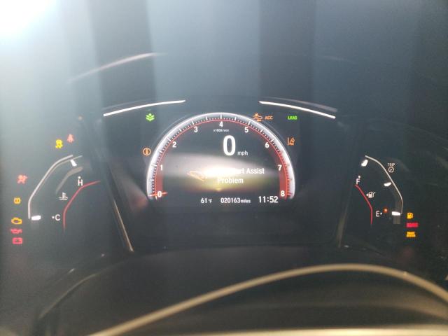 SHHFK7G99LU205578 - 2020 HONDA CIVIC SPORT TOURING BLUE photo 9