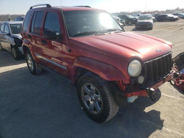 1J4GL58K57W696381 - 2007 JEEP LIBERTY LIMITED RED photo 4