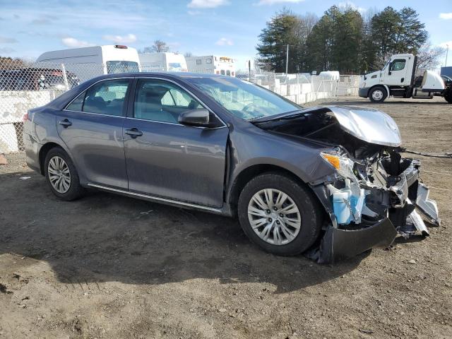 4T1BF1FK4EU428302 - 2014 TOYOTA CAMRY L GRAY photo 4