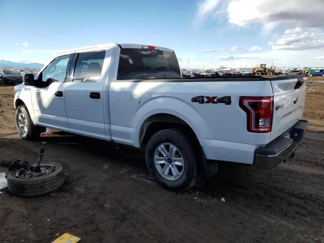 1FTFW1EG3GFB85317 - 2016 FORD F150 SUPERCREW WHITE photo 2