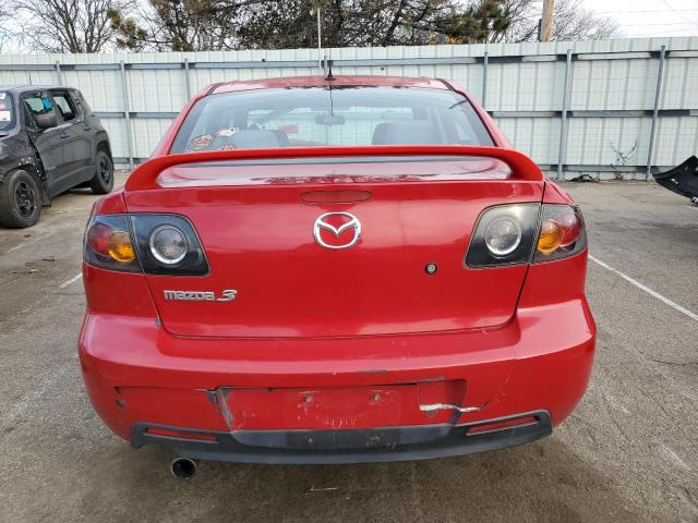 JM1BK123741171585 - 2004 MAZDA 3 S RED photo 6