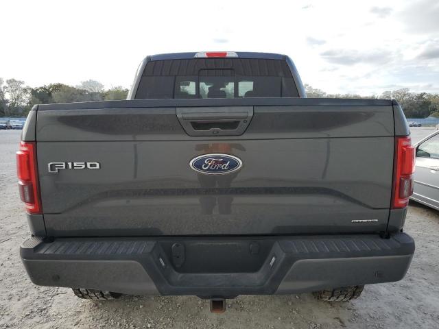 1FTEW1EF0GFB64704 - 2016 FORD F150 SUPERCREW GRAY photo 6