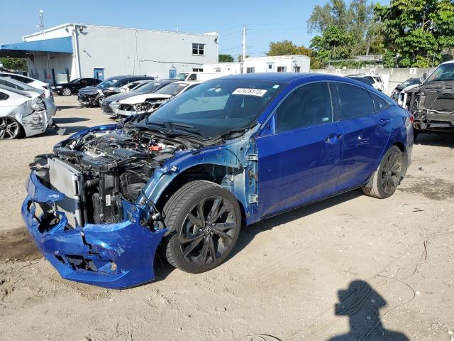 19XFC2F82KE038091 - 2019 HONDA CIVIC SPORT 蓝色 照片 1