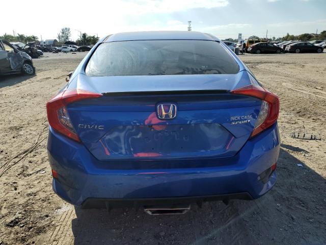 19XFC2F82KE038091 - 2019 HONDA CIVIC SPORT BLUE photo 6