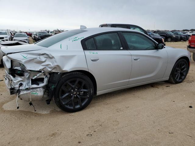 2C3CDXBG4PH551448 - 2023 DODGE CHARGER SXT SILVER photo 3