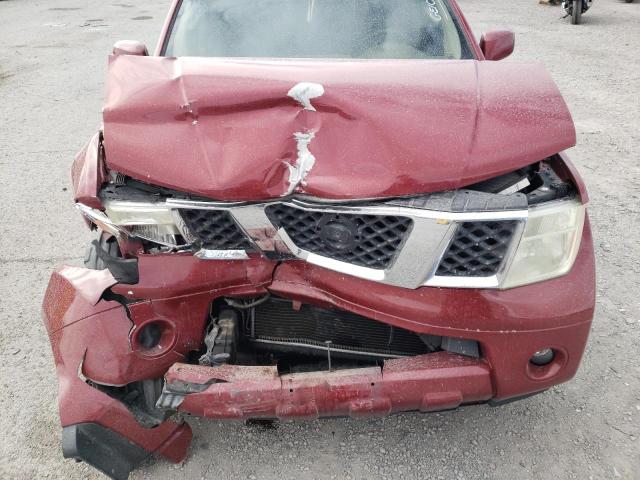 5N1AR18U06C643474 - 2006 NISSAN PATHFINDER LE ბურგუნდია ფოტო 11