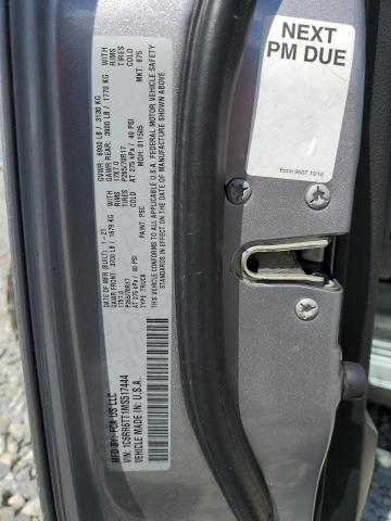 1C6RR6TT1MS517444 - 2021 RAM 1500 CLASS SLT ვერცხლისფერი ფოტო 12