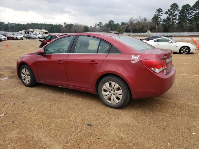 1G1PE5SB9E7368633 - 2014 CHEVROLET CRUZE LT RED photo 2