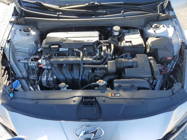 5NPLM4AG6NH071024 - 2022 HYUNDAI ELANTRA SEL SILVER photo 11