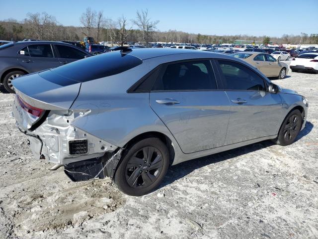 5NPLM4AG6NH071024 - 2022 HYUNDAI ELANTRA SEL SILVER photo 3