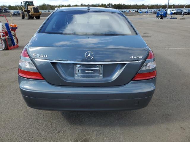 WDDNG86X99A268160 - 2009 MERCEDES-BENZ S 550 4MATIC GRAY photo 6