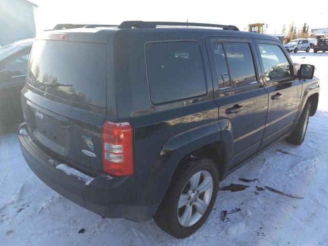 1C4NJRFB8ED673702 - 2014 JEEP PATRIOT LATITUDE BLACK photo 3