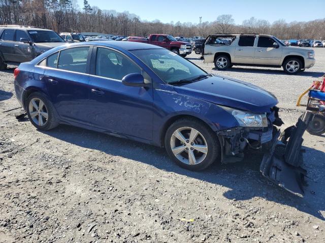 1G1PG5SC4C7107832 - 2012 CHEVROLET CRUZE LT BLUE photo 4