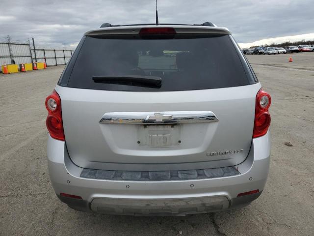 2GNALFEK7C1159011 - 2012 CHEVROLET EQUINOX LTZ SILVER photo 6