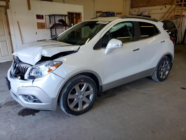 KL4CJGSBXEB521198 - 2014 BUICK ENCORE WHITE photo 1