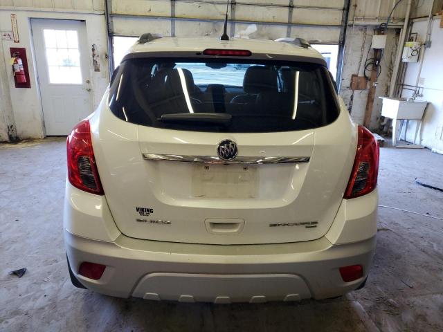 KL4CJGSBXEB521198 - 2014 BUICK ENCORE WHITE photo 6