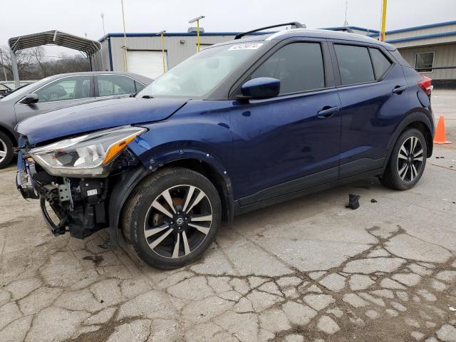 3N1CP5CU9JL522962 - 2018 NISSAN KICKS S BLUE photo 1