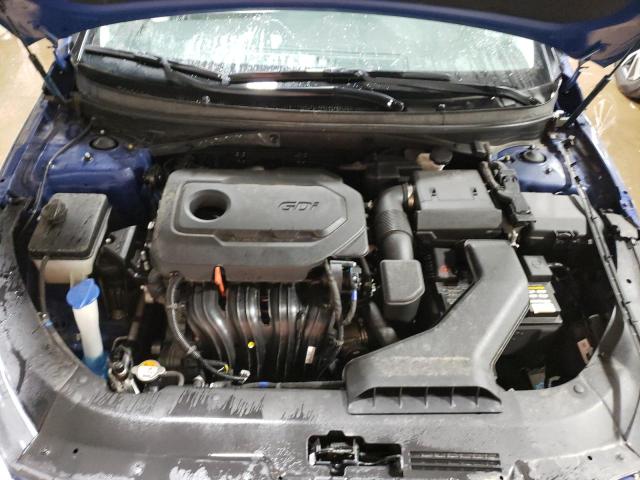 5NPE24AF3KH770063 - 2019 HYUNDAI SONATA SE BLUE photo 11