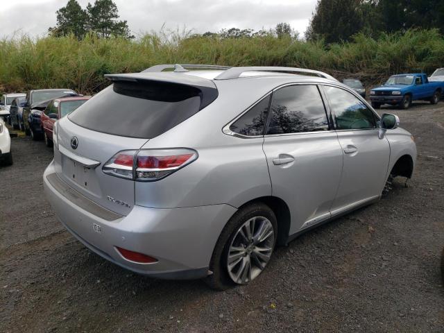 JTJBC1BA7D2062899 - 2013 LEXUS RX 450 SILVER photo 3