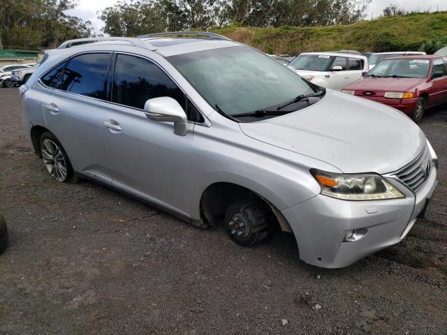 JTJBC1BA7D2062899 - 2013 LEXUS RX 450 SILVER photo 4