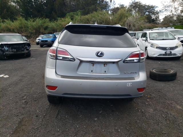 JTJBC1BA7D2062899 - 2013 LEXUS RX 450 SILVER photo 6