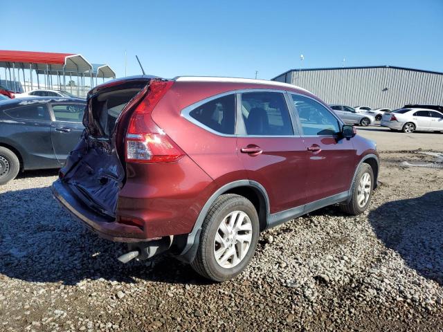 2HKRM4H76FH609982 - 2015 HONDA CR-V EXL RED photo 3