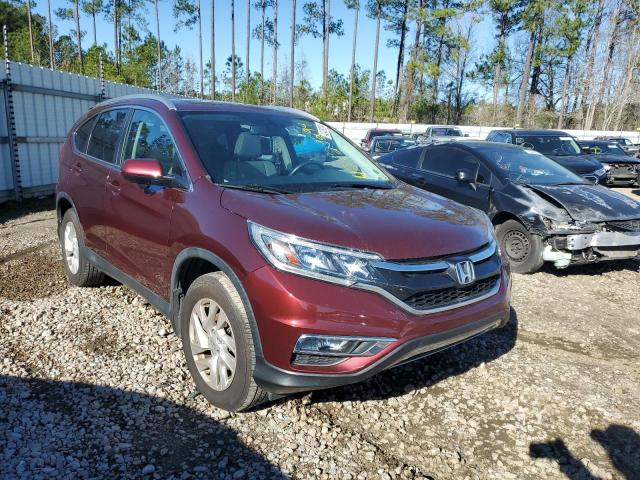 2HKRM4H76FH609982 - 2015 HONDA CR-V EXL RED photo 4