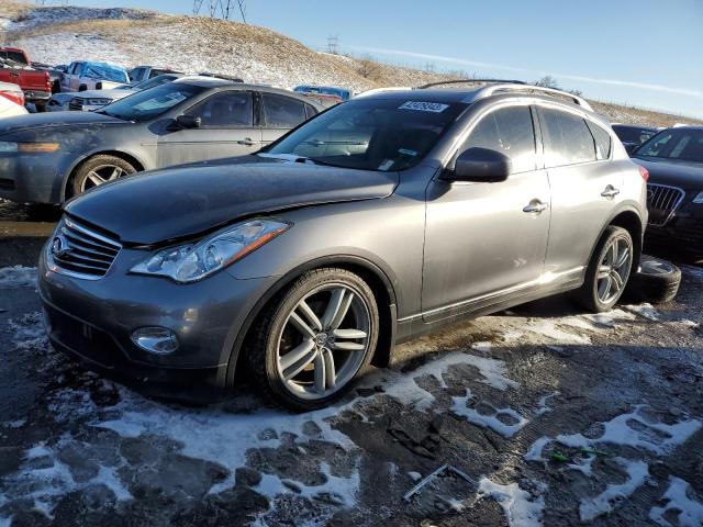 JN1AJ0HP4CM400369 - 2012 INFINITI EX35 BASE Մոխրագույն լուսանկար 1