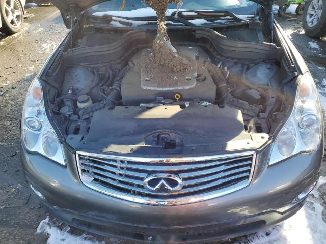 JN1AJ0HP4CM400369 - 2012 INFINITI EX35 BASE Մոխրագույն լուսանկար 11