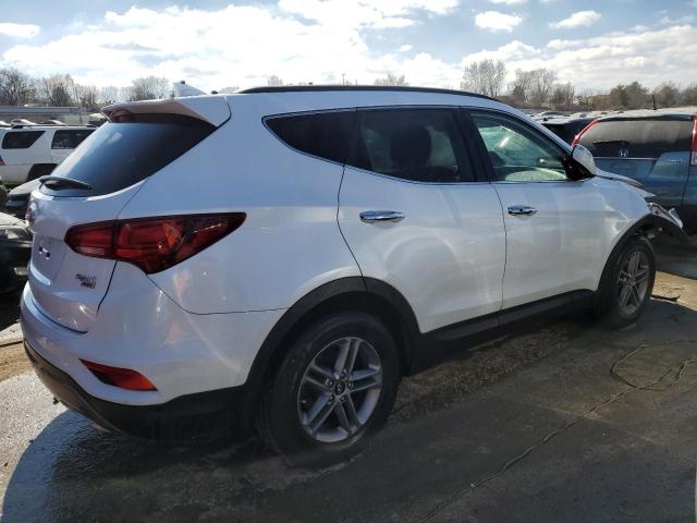 5NMZUDLB8JH055295 - 2018 HYUNDAI SANTA FE S WHITE photo 3