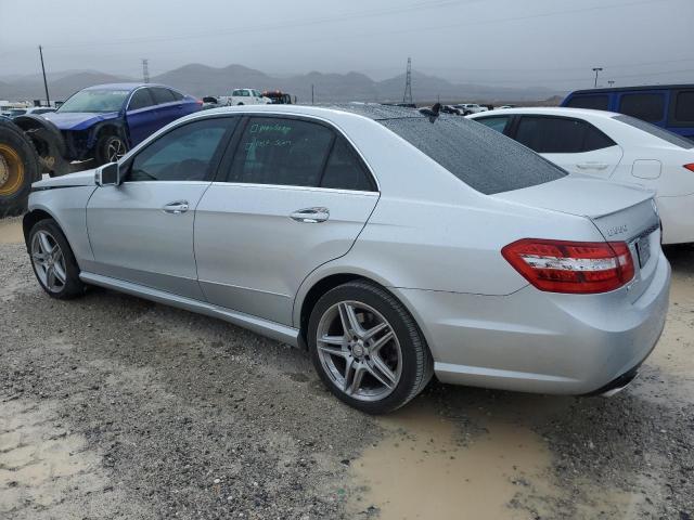 WDDHF9BB4DA729578 - 2013 MERCEDES-BENZ E 550 4MATIC SILVER photo 2