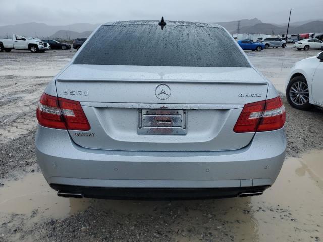 WDDHF9BB4DA729578 - 2013 MERCEDES-BENZ E 550 4MATIC SILVER photo 6