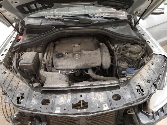 4JGDA5HB9EA389445 - 2014 MERCEDES-BENZ ML 350 4MATIC SILVER photo 12