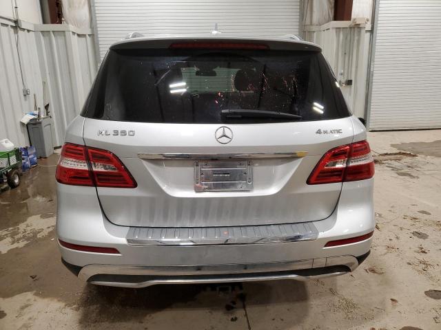4JGDA5HB9EA389445 - 2014 MERCEDES-BENZ ML 350 4MATIC SILVER photo 6