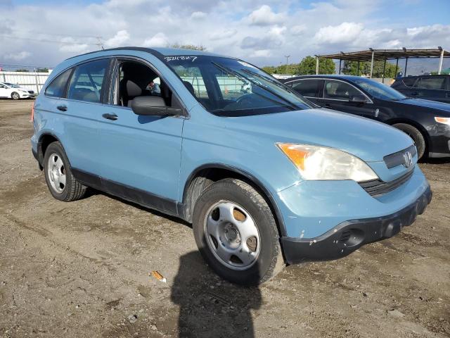 JHLRE38328C054700 - 2008 HONDA CR-V LX BLUE photo 4