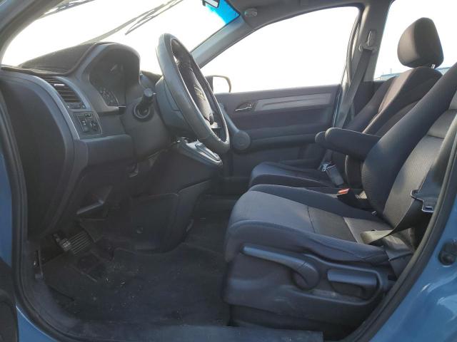 JHLRE38328C054700 - 2008 HONDA CR-V LX BLUE photo 7