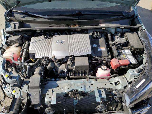 JTDKARFU5K3084337 - 2019 TOYOTA PRIUS TEAL photo 11