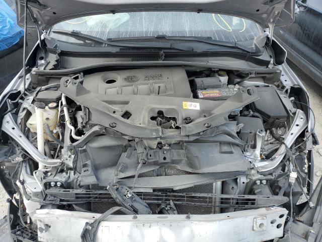 JTNKHMBX9K1045899 - 2019 TOYOTA C-HR XLE SILVER photo 11