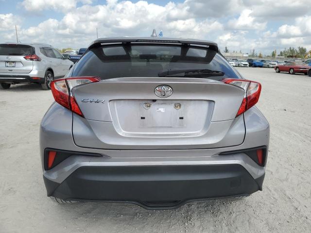 JTNKHMBX9K1045899 - 2019 TOYOTA C-HR XLE SILVER photo 6