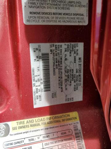 5LMFU27596LJ06023 - 2006 LINCOLN NAVIGATOR წითელი ფოტო 13